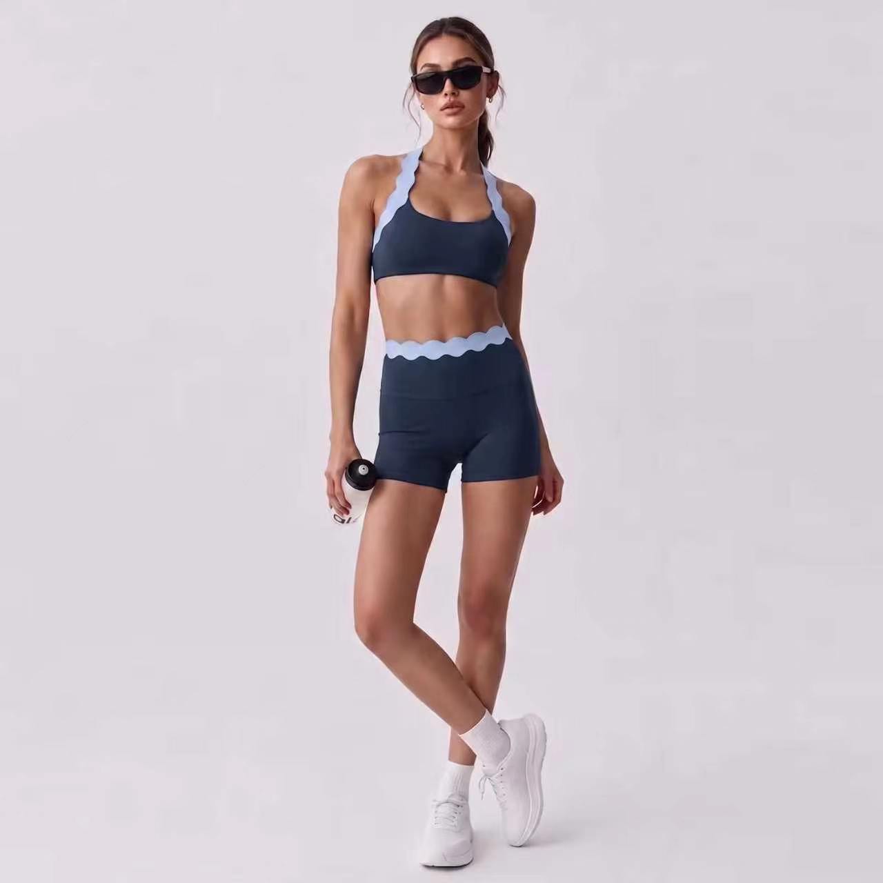 Ensemble de yoga 2 pièces pour - Lace Bralette Set avis et prix