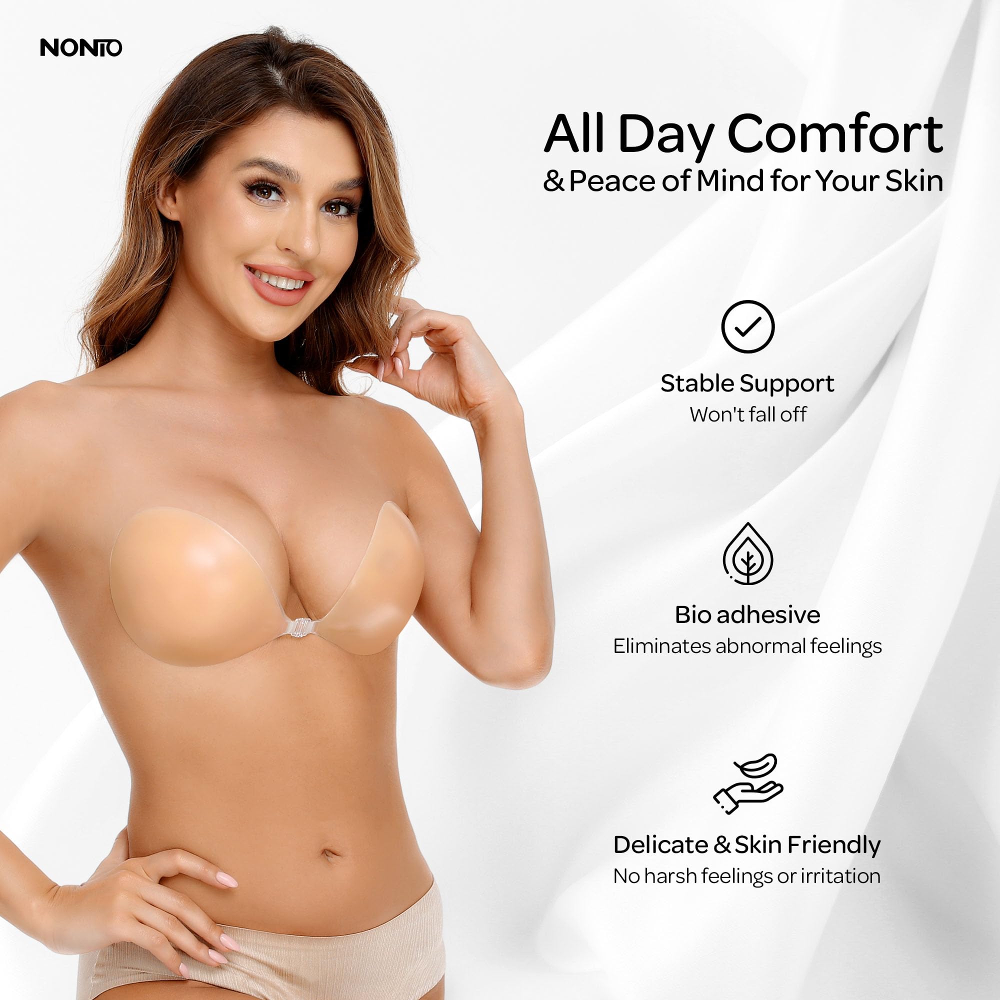 Soutien-gorge adhésif sans bre - Strapless Bra Adhesive avis et prix