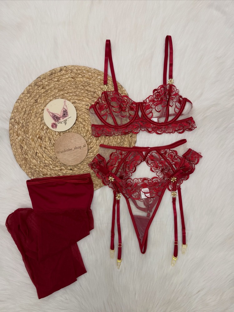 Ensemble de lingerie en dentel - Lace Bralette Set avis et prix